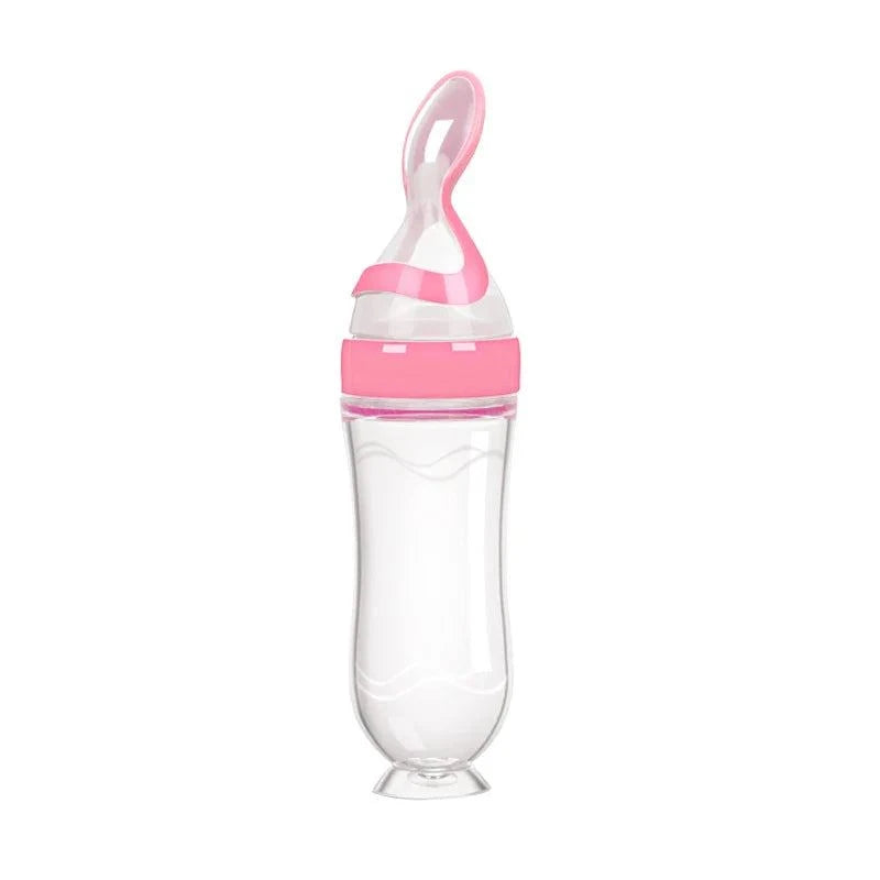 Safe Silicone Baby Bottlenull