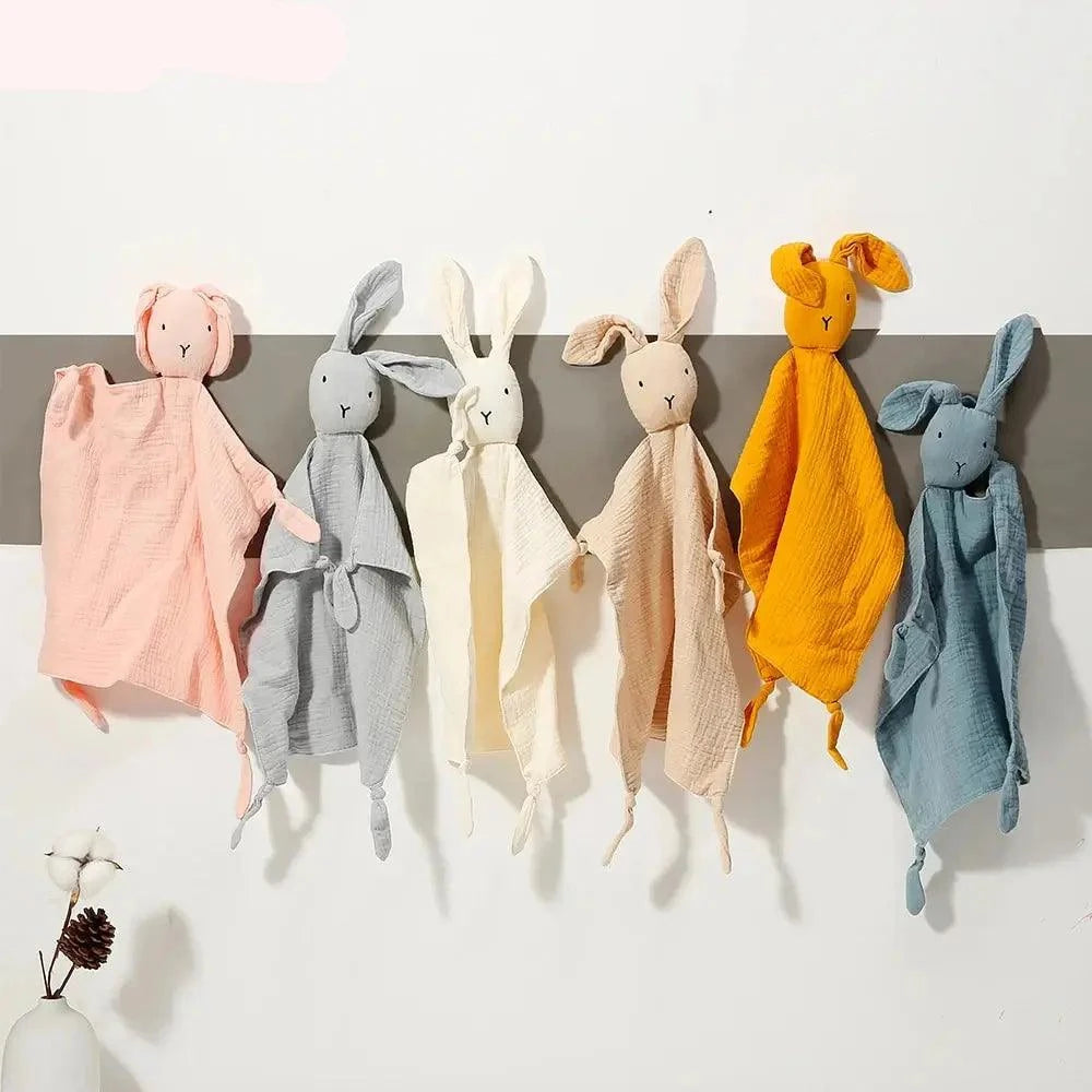 Muslin Baby Comfort Towel Cotton Blanket Sleep Toynull