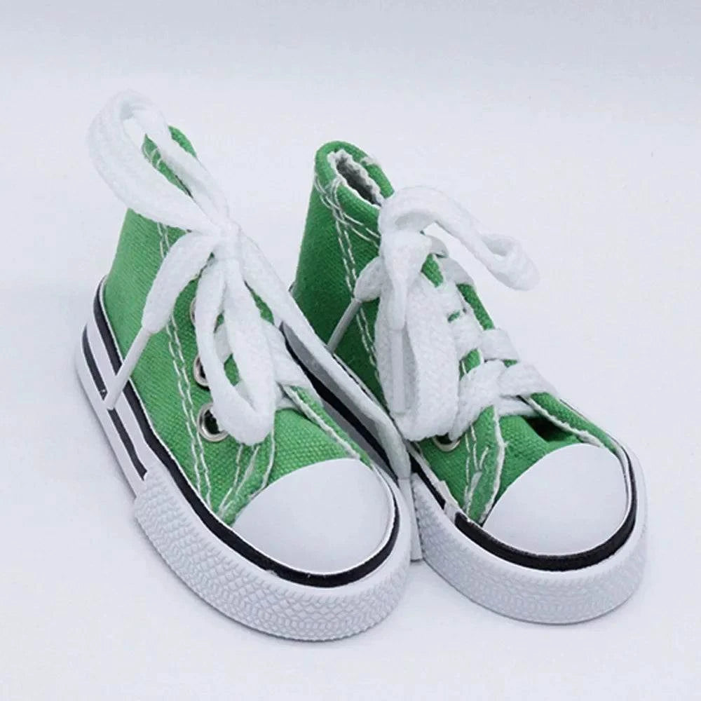 7.5CM Doll Sneakers Canvas Shoesnull