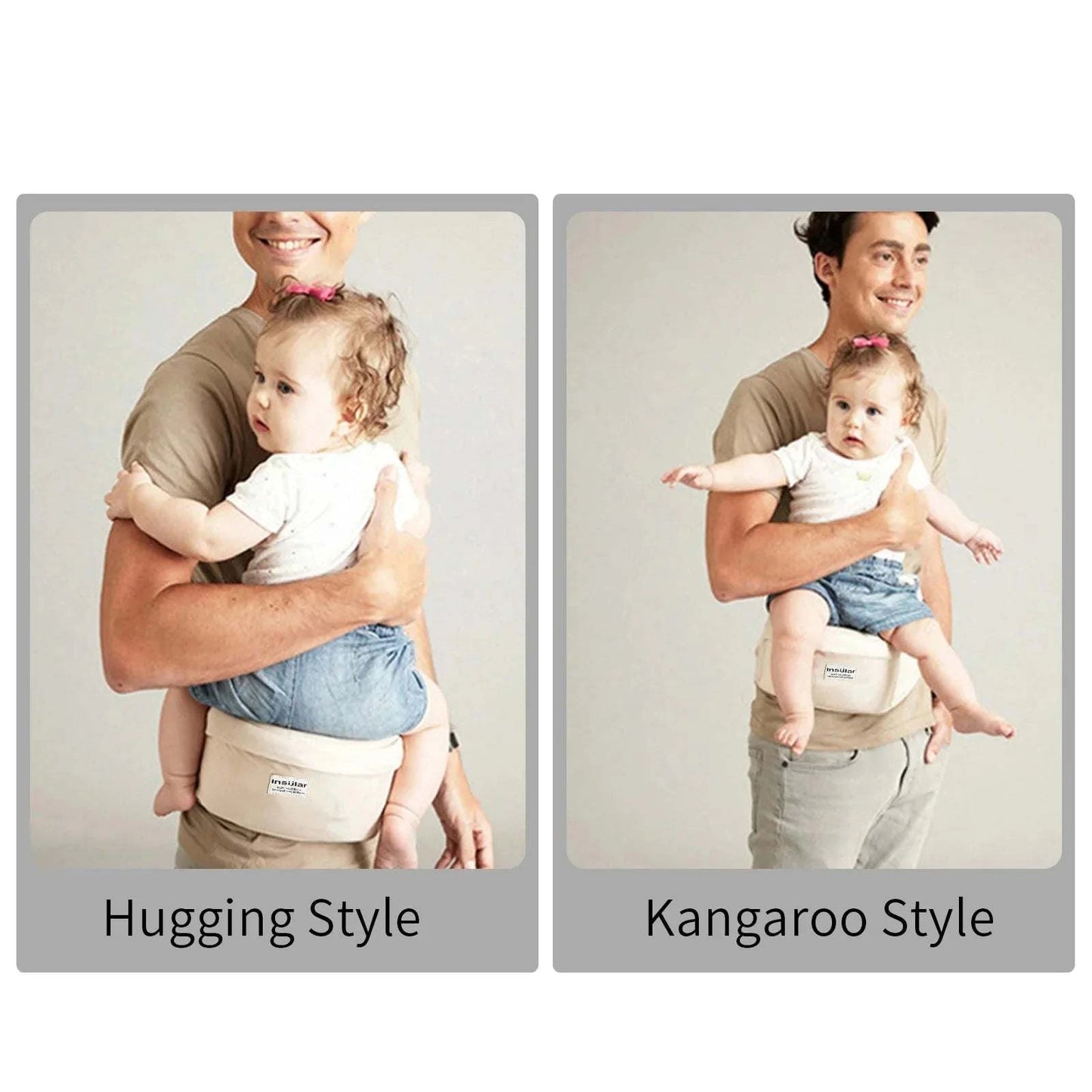 Adjustable Baby Carrier Waist Stool with Hip Seatnull