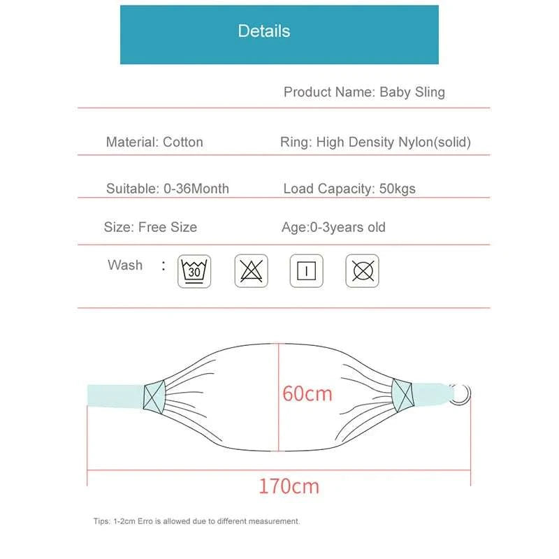Breathable Baby Wrap Carriernull