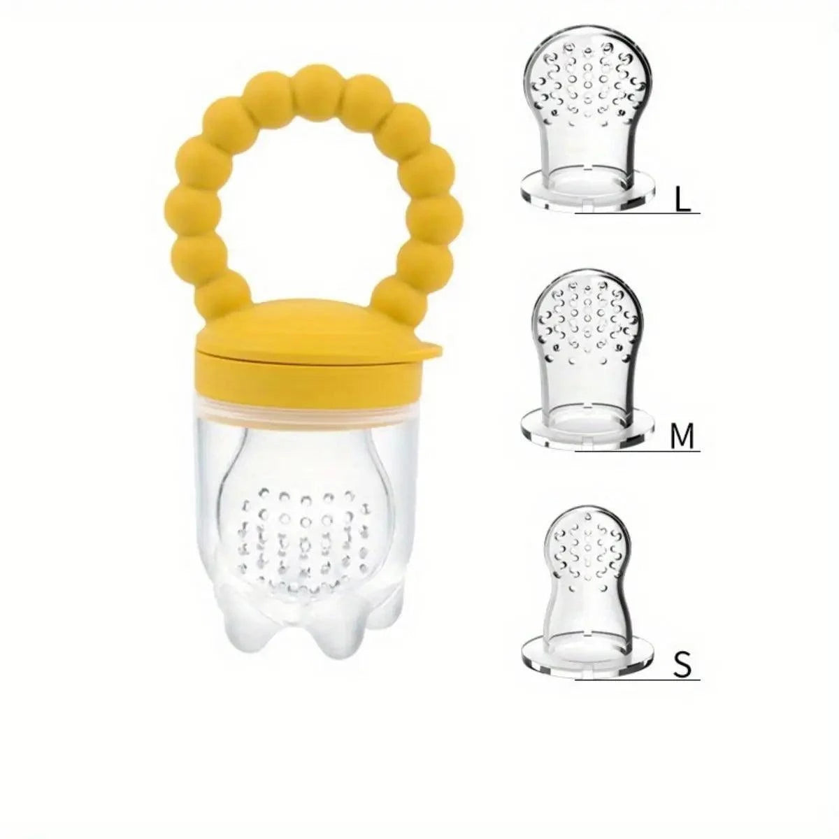 3pcs Silicone Fruit & Vegetable Feedernull