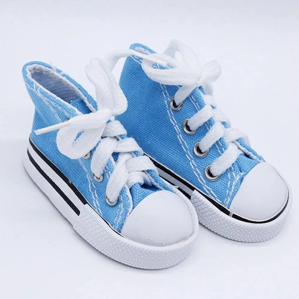 7.5CM Doll Sneakers Canvas Shoesnull