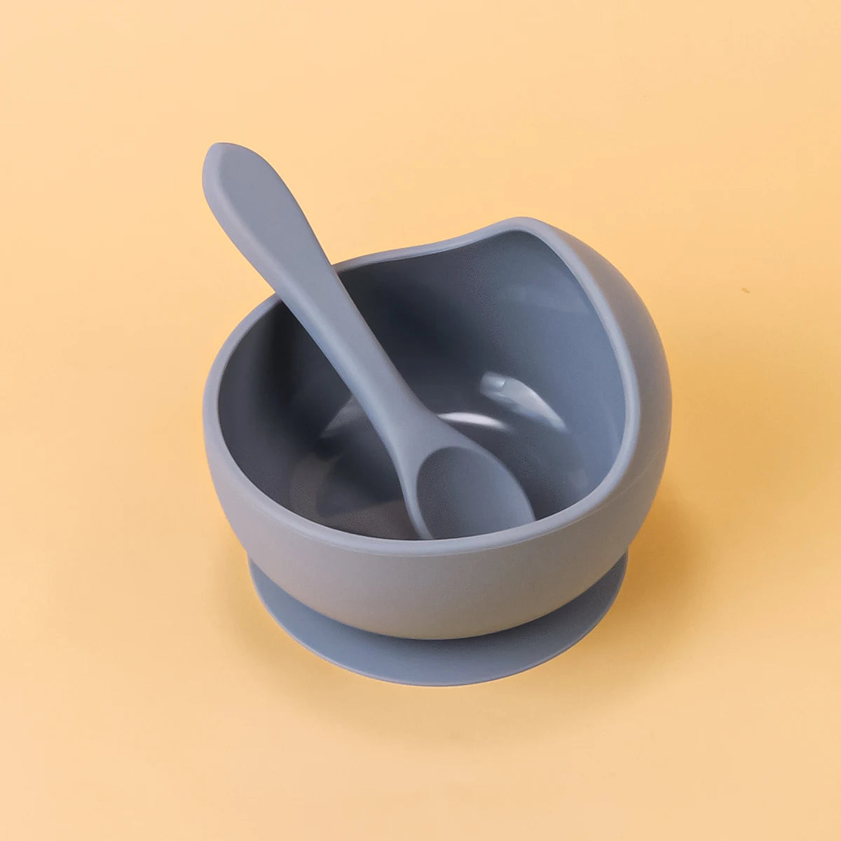 2PC Silicone Sucker Bowl Set