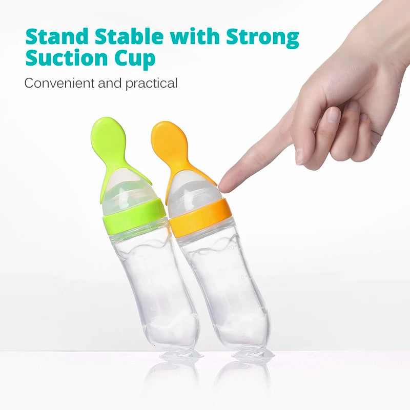 Safe Silicone Baby Bottle