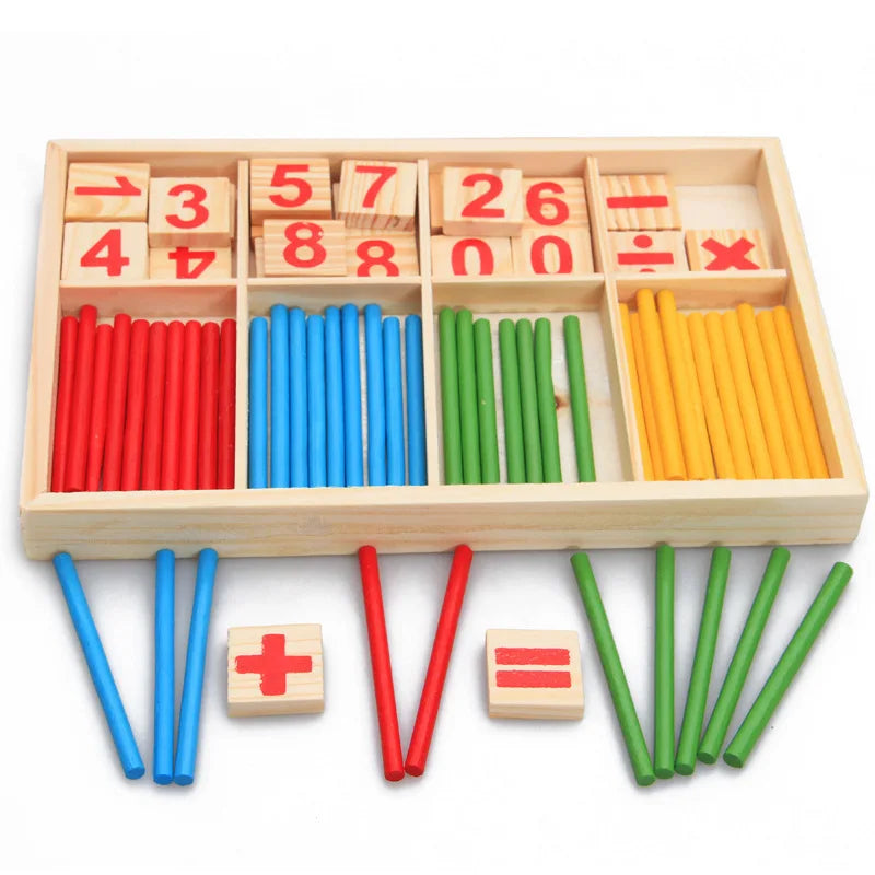 Montessori Educational Wooden Math Toys