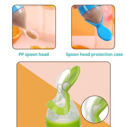 Safe Silicone Baby Bottle