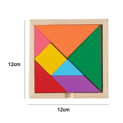 Montessori 3D Wooden Puzzles