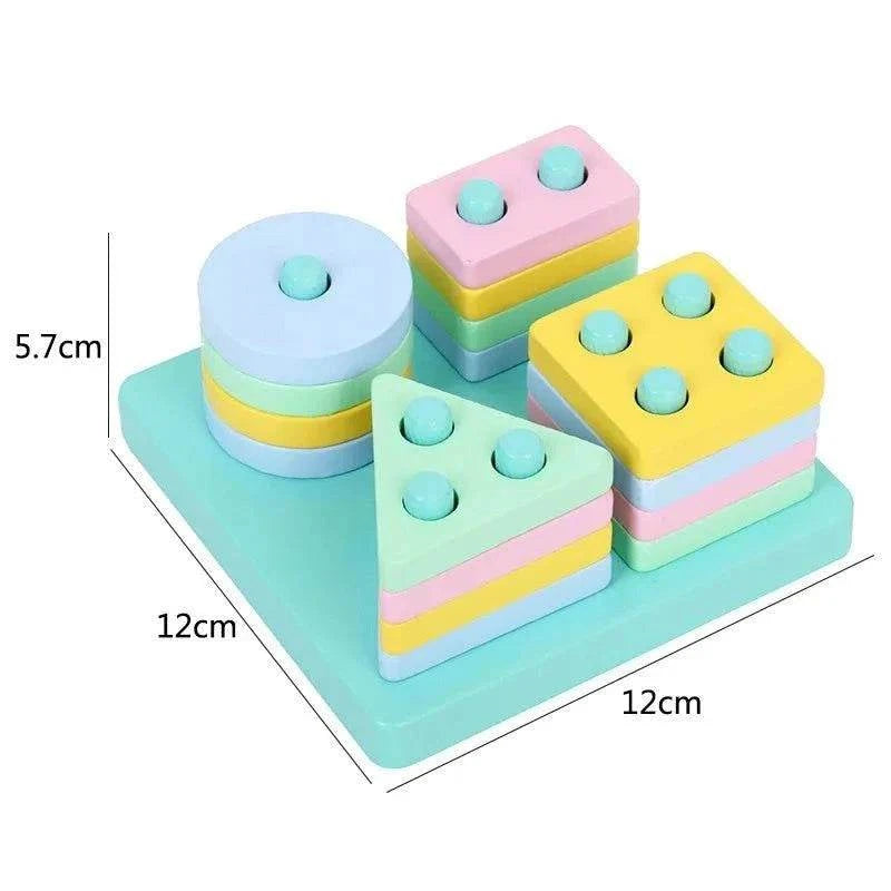 Montessori 3D Wooden Puzzles