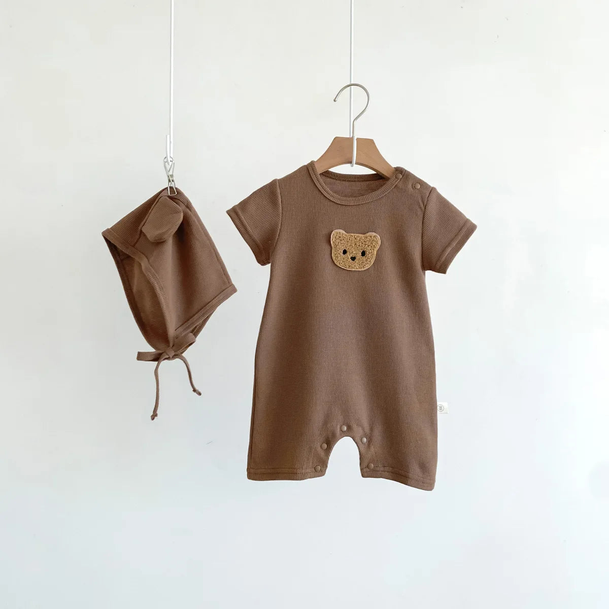 Summer Baby Cotton Romper Set