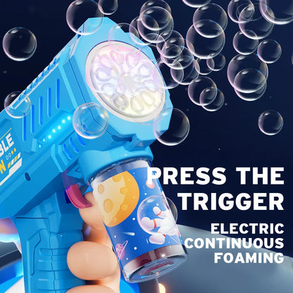 Full-Automatic Bubble Blowing Gun