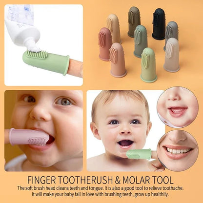 Baby Soft Finger Toothbrushnull