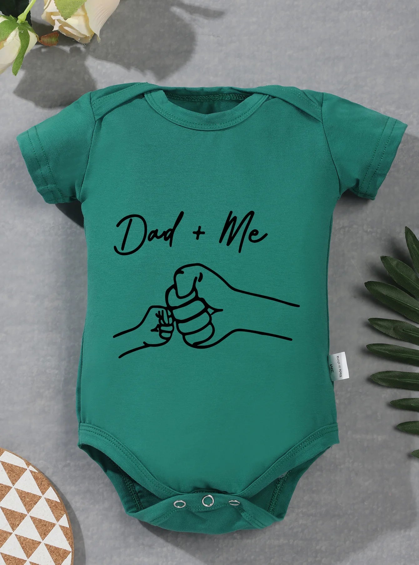 Dad & Me Matching Bodysuit Set