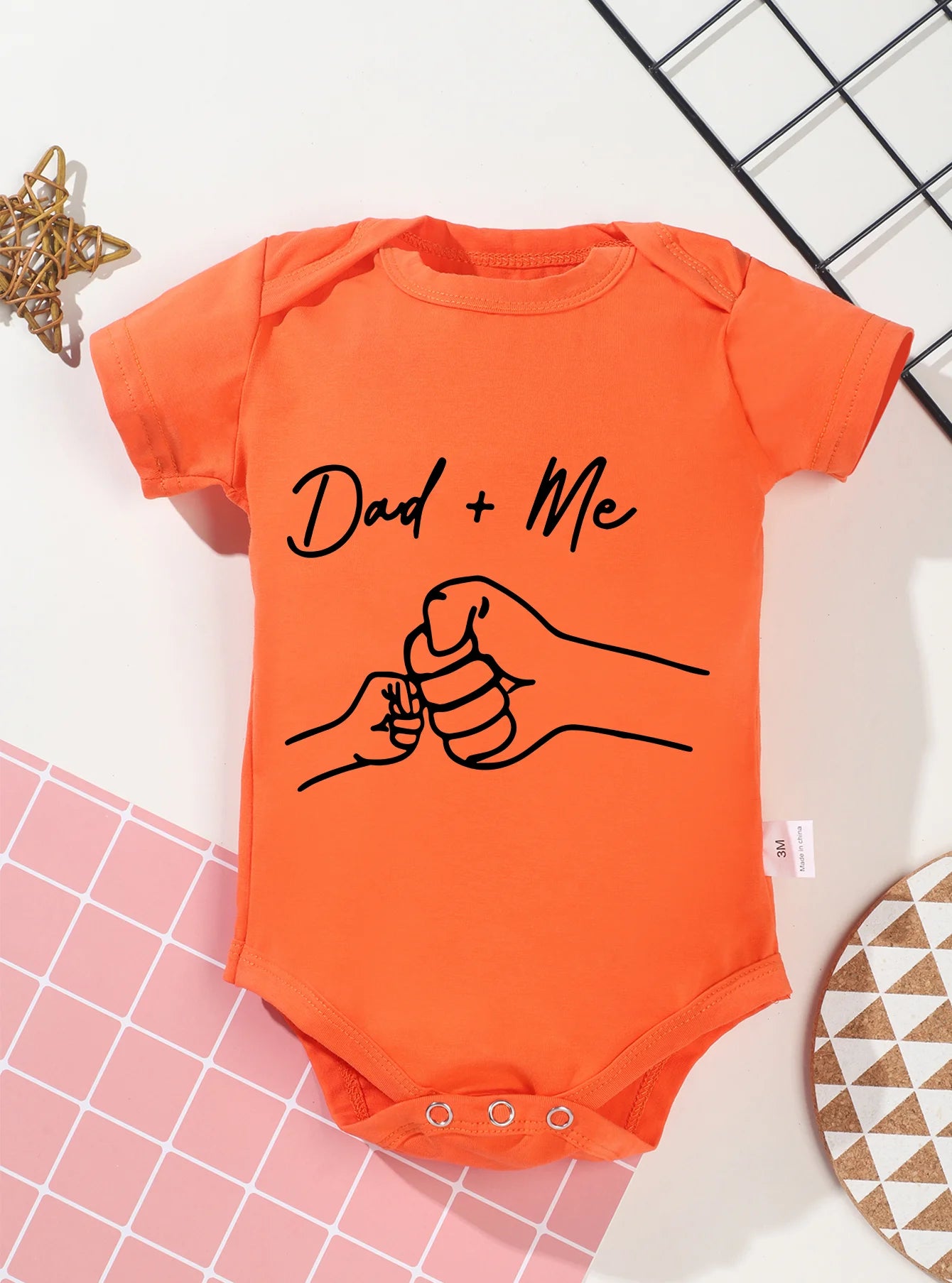 Dad & Me Matching Bodysuit Set