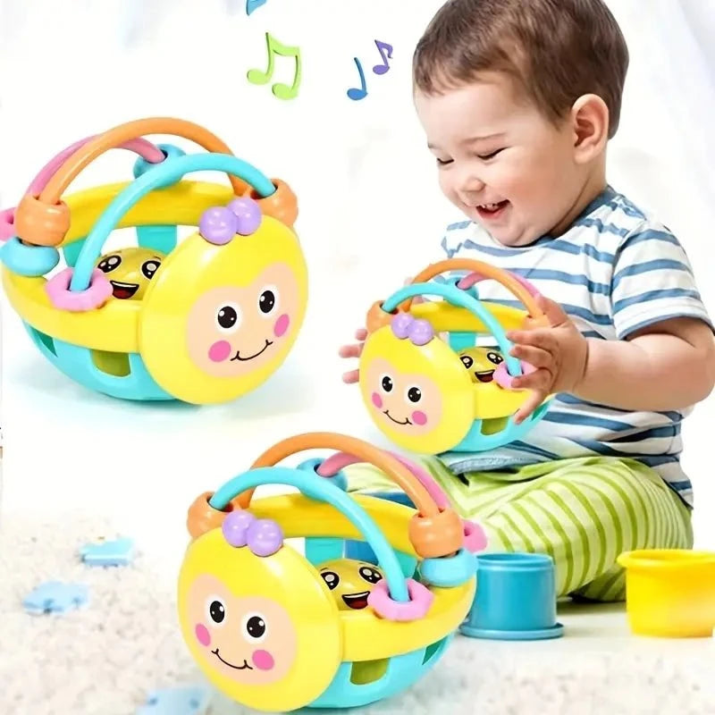 10cm Baby Toy Catch Ball Rattle