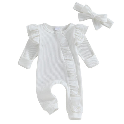 Baby Girl Ruffle Jumpsuit