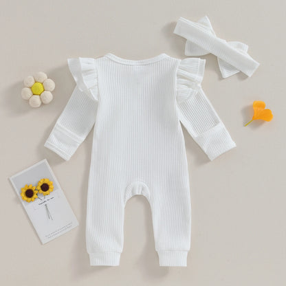 Baby Girl Ruffle Jumpsuit