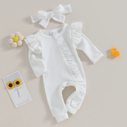 Baby Girl Ruffle Jumpsuit