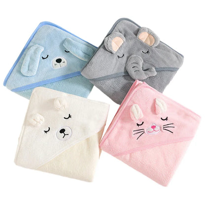 Soft Hooded Baby Bath Towel