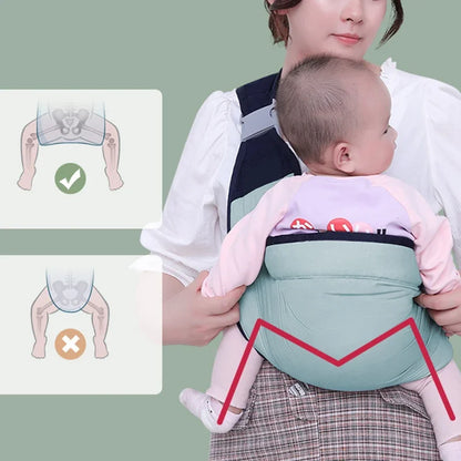 Ergonomic Baby Carrier Wrap