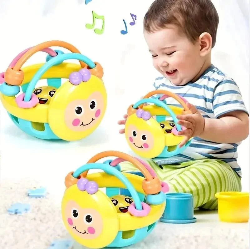 10cm Baby Toy Catch Ball Rattle