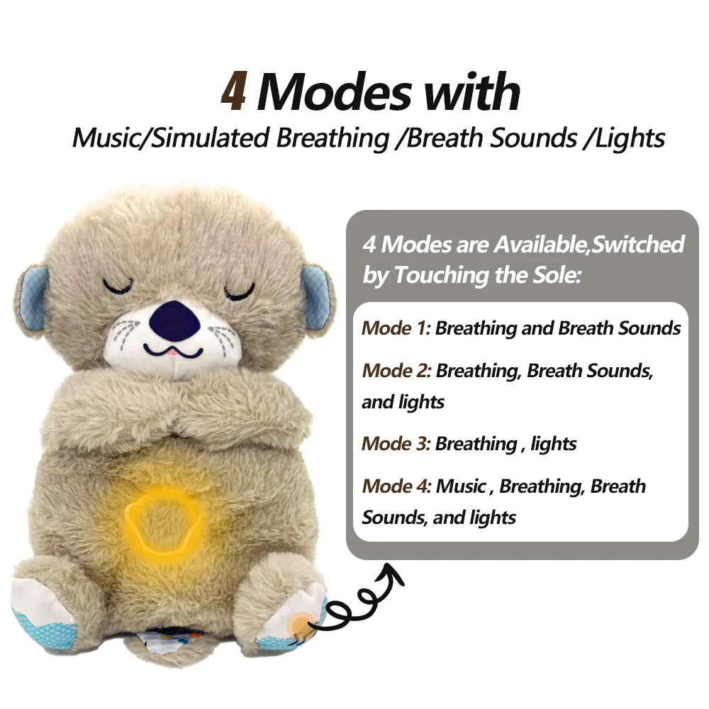 Breathing Bear Plush Toy