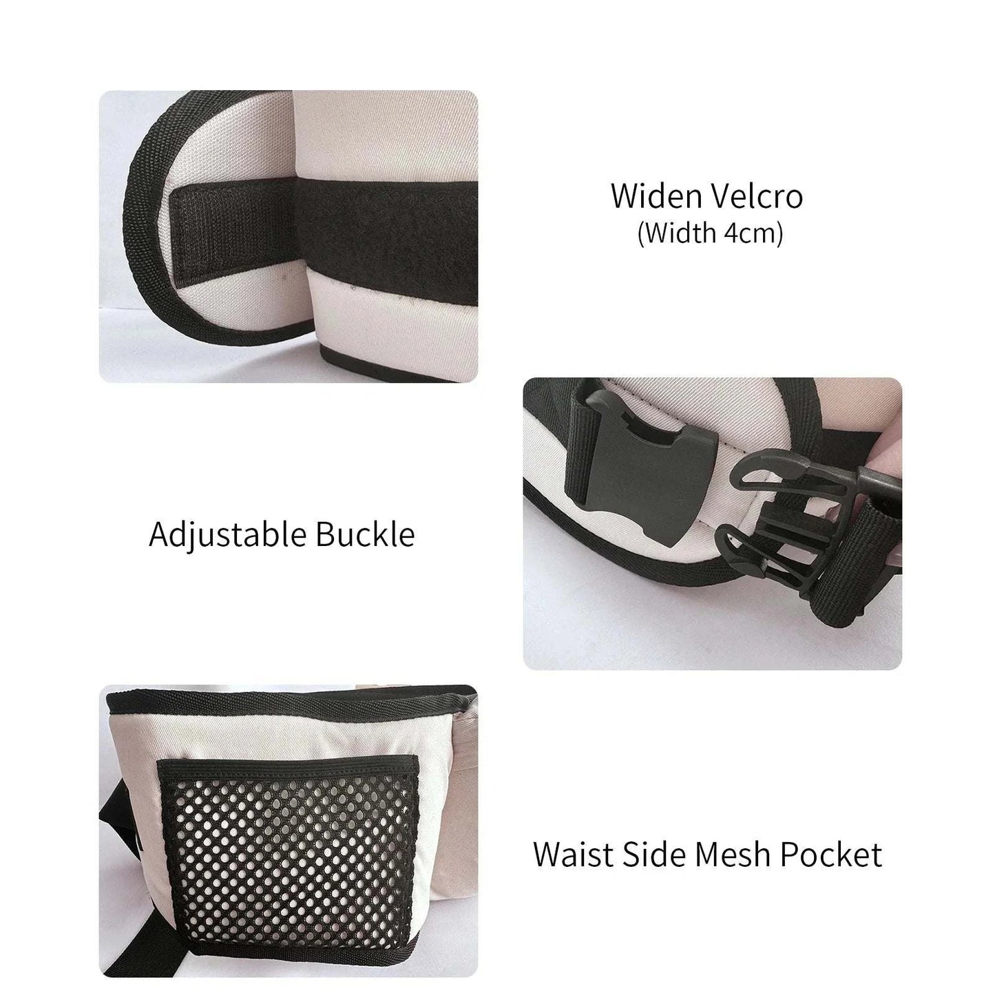 Adjustable Baby Carrier Waist Stool with Hip Seat