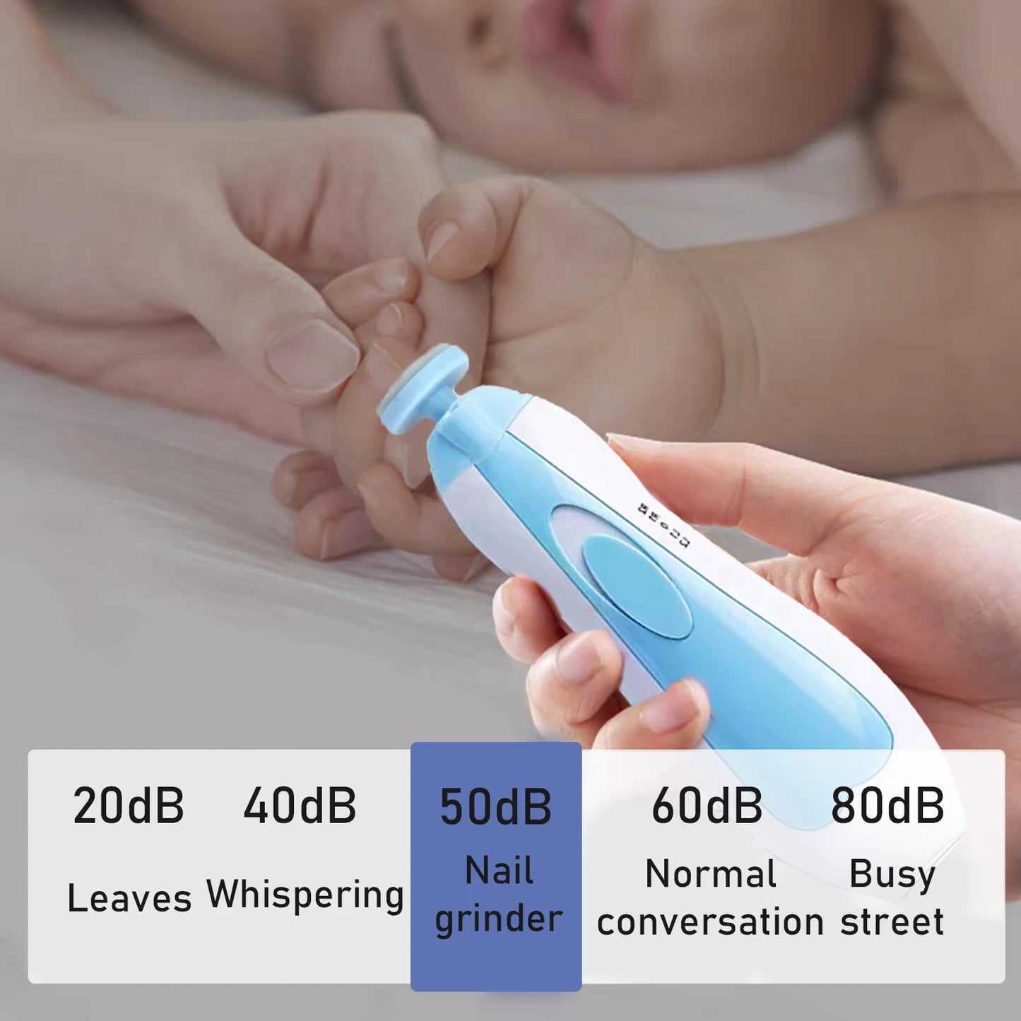 Electric Baby Nail File Set