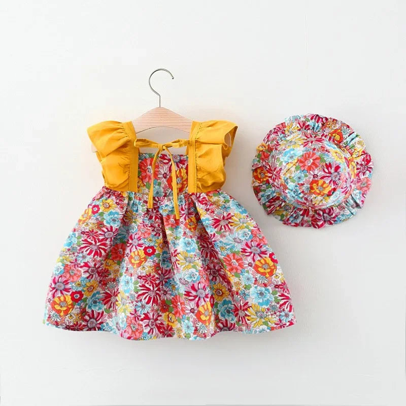 Baby Girl Summer Floral Dress