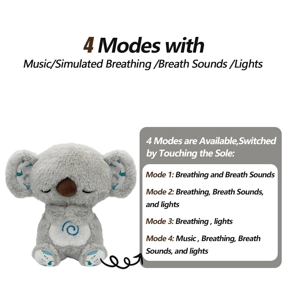 Breathing Bear Plush Toy