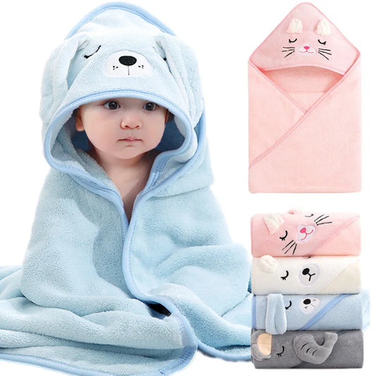 Soft Hooded Baby Bath Towel