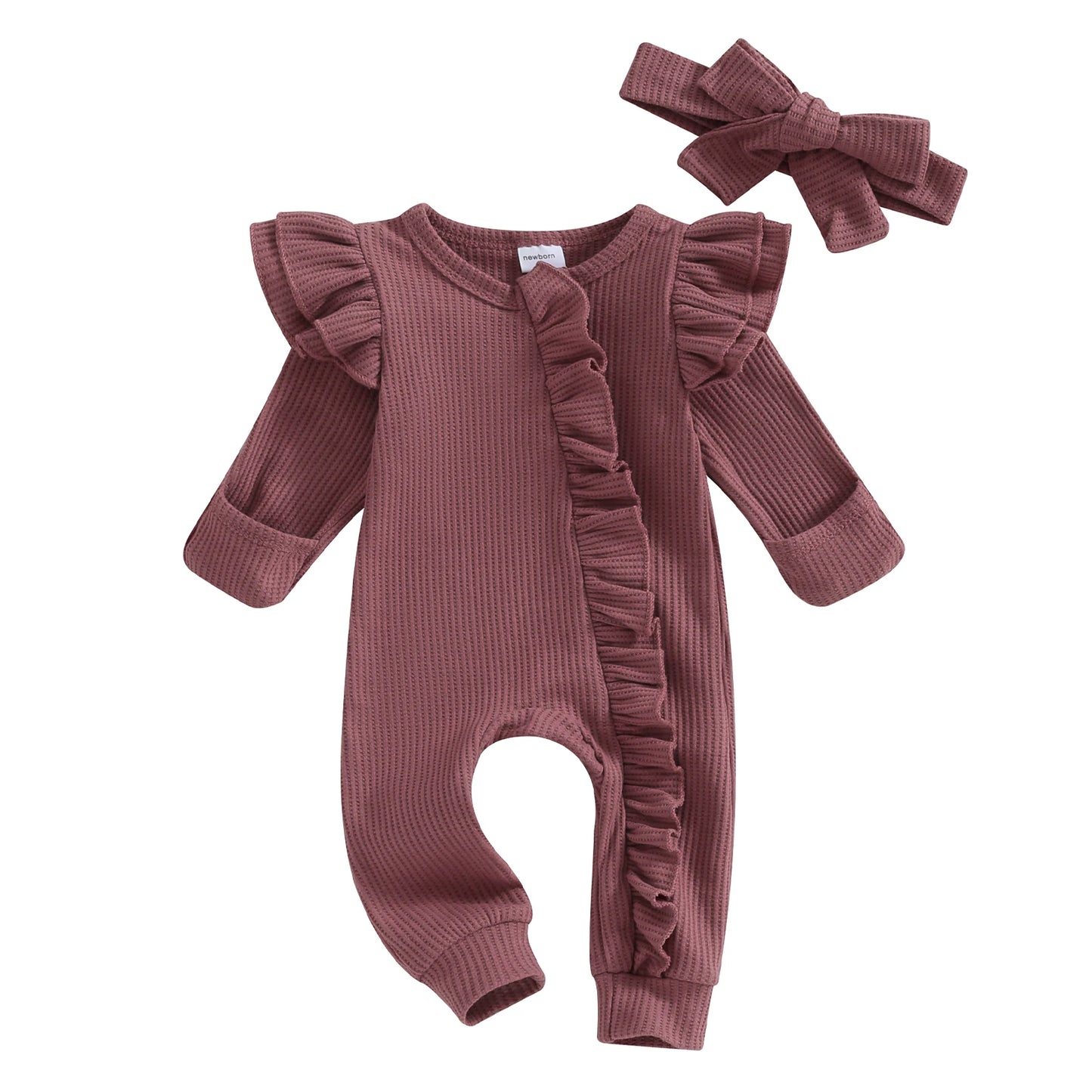 Baby Girl Ruffle Jumpsuit