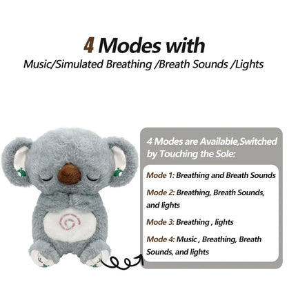 Breathing Bear Plush Toy