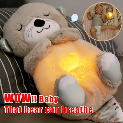 Breathing Bear Plush Toy