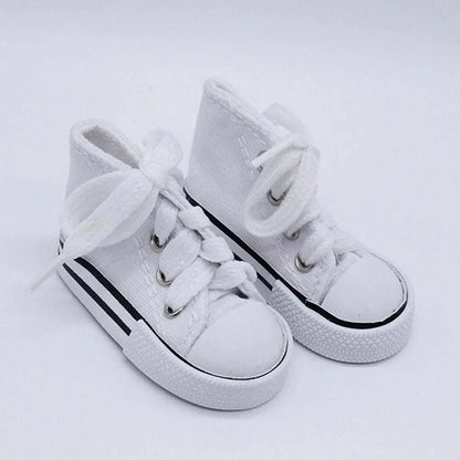 7.5CM Doll Sneakers Canvas Shoesnull