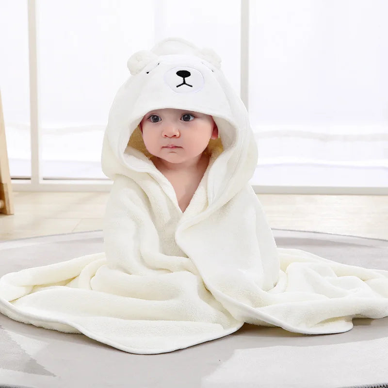 Soft Hooded Baby Bath Towel