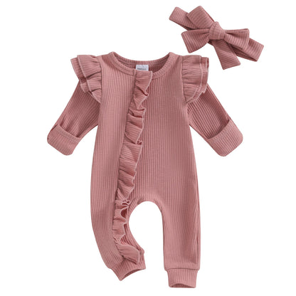 Baby Girl Ruffle Jumpsuit