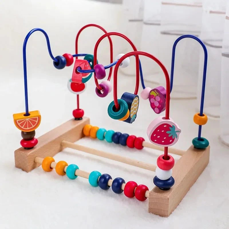 Montessori Wooden Roller Coaster