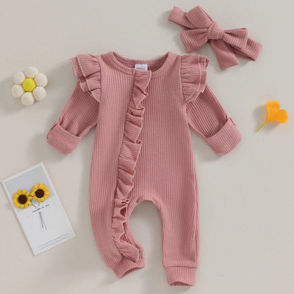 Baby Girl Ruffle Jumpsuit