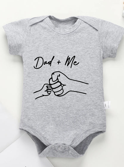 Dad & Me Matching Bodysuit Set