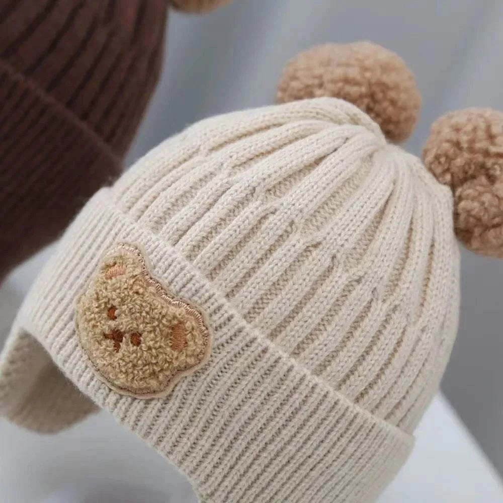 Baby Winter Knitted Hat with Bear Ears