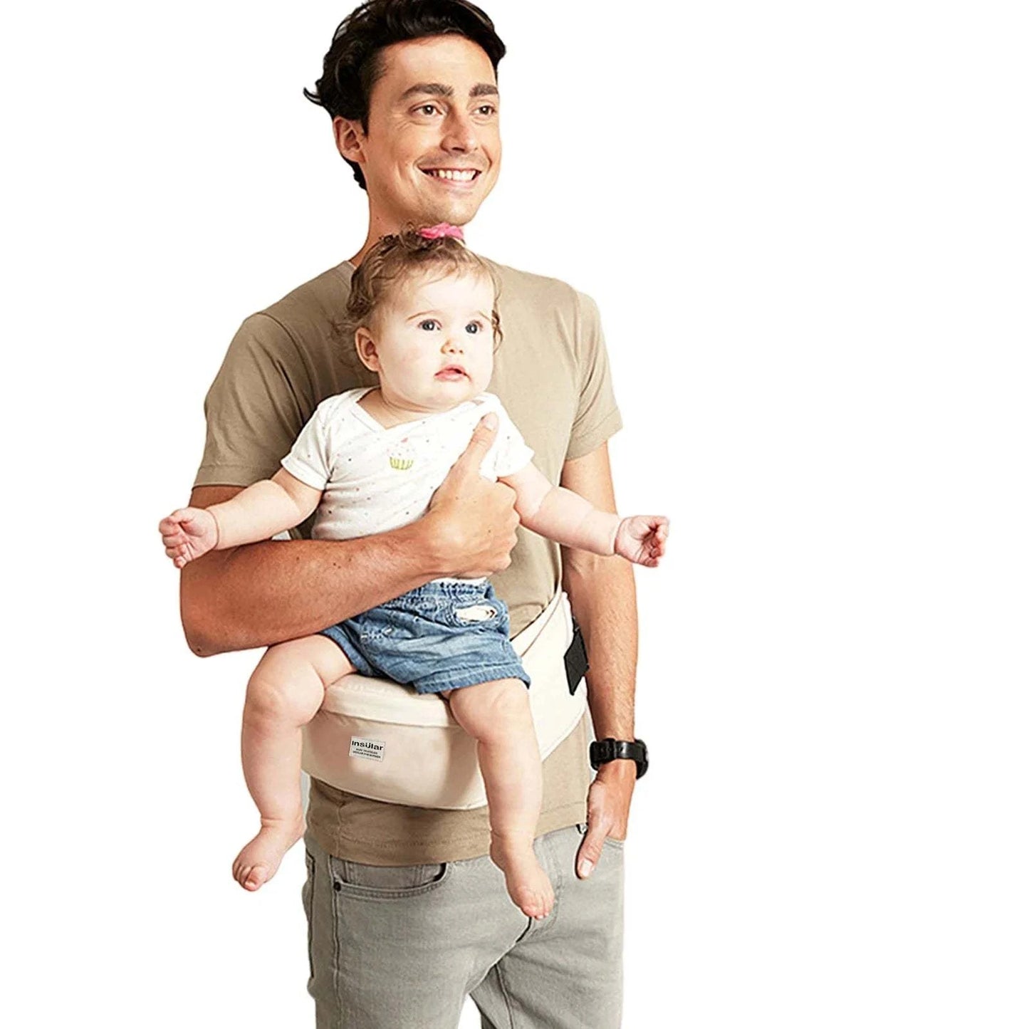 Adjustable Baby Carrier Waist Stool with Hip Seat