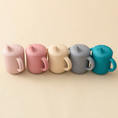 180ml Baby Feeding Silicone Cup