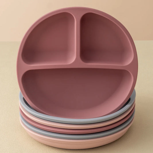 Baby Silicone Suction Dining Plate