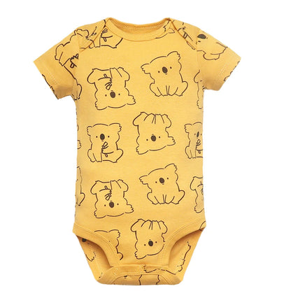 5-Pack Newborn Cotton Bodysuits