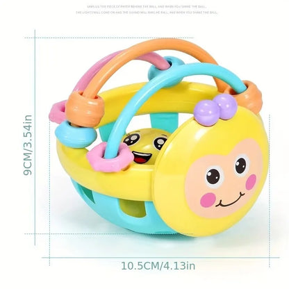 10cm Baby Toy Catch Ball Rattle