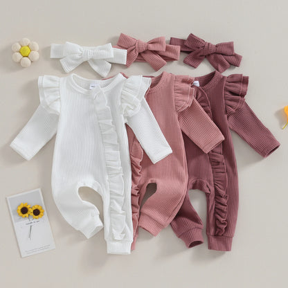 Baby Girl Ruffle Jumpsuit