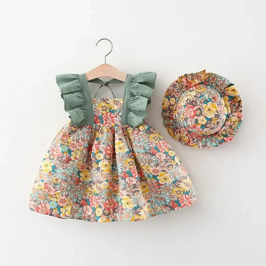 Baby Girl Summer Floral Dress