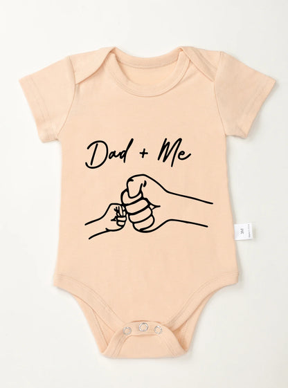 Dad & Me Matching Bodysuit Set